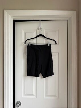 Amazon Black Women's Athletic Shorts with Side Pockets